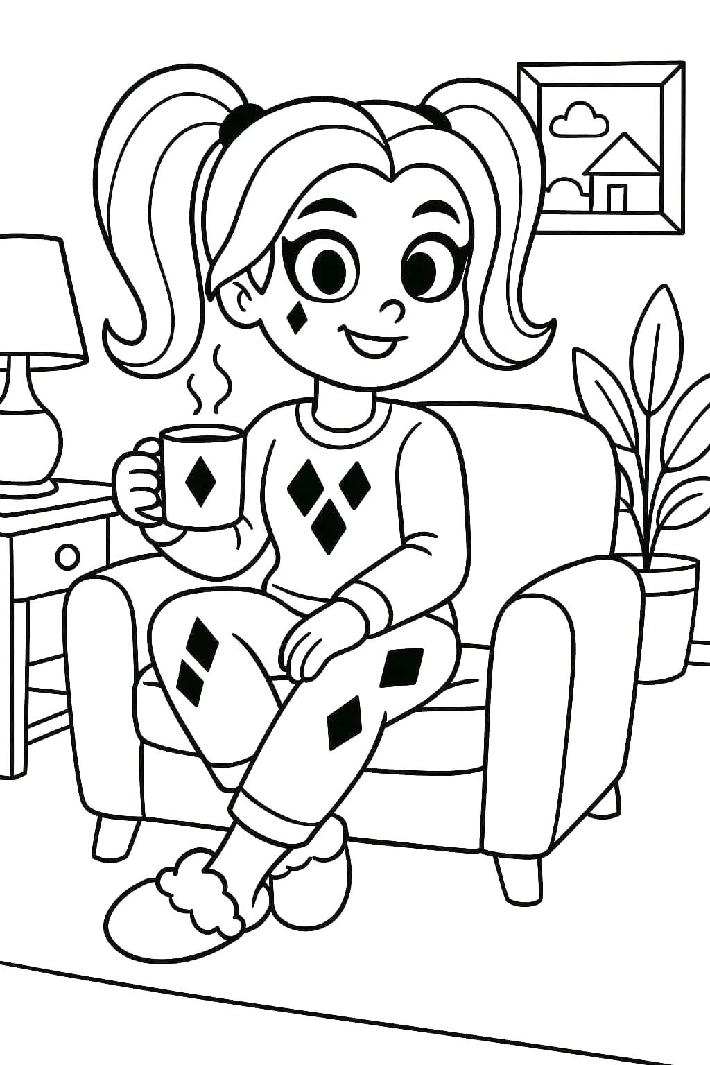 인쇄 가능 할리 퀸