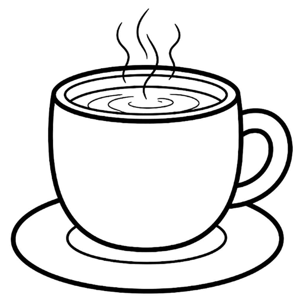 인쇄 가능 커피 그리다