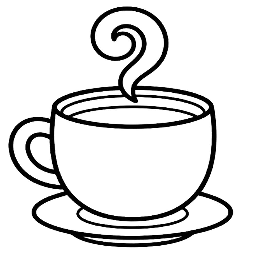 인쇄 커피 그리다