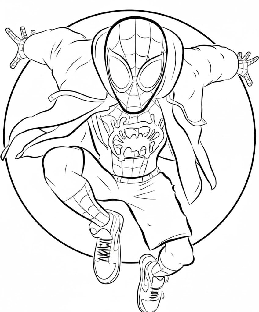 마일즈 모랄레스 이미지 인쇄 가능