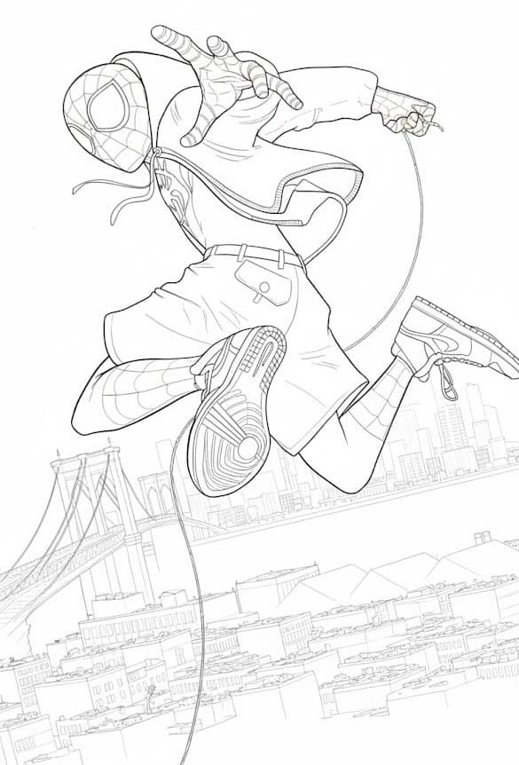 마일즈 모랄레스 이미지 인쇄