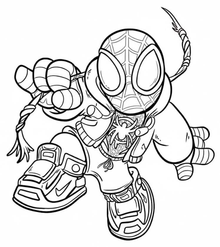 마일즈 모랄레스 이미지 무료로 인쇄 가능