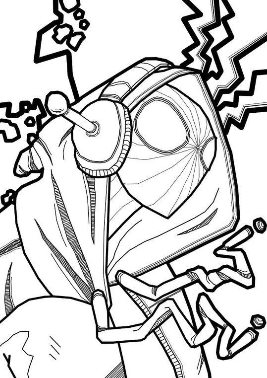 마일즈 모랄레스 이미지 쉬운