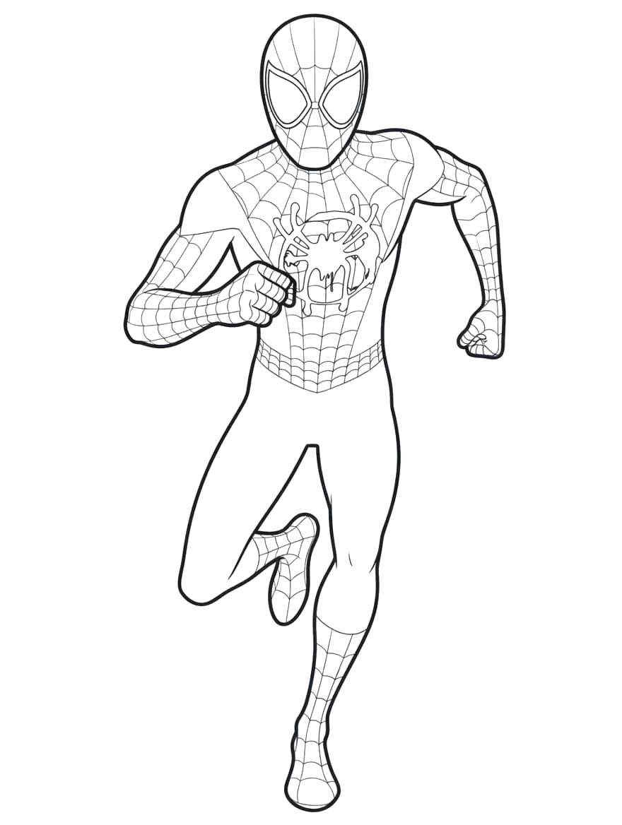 마일즈 모랄레스 인쇄 가능