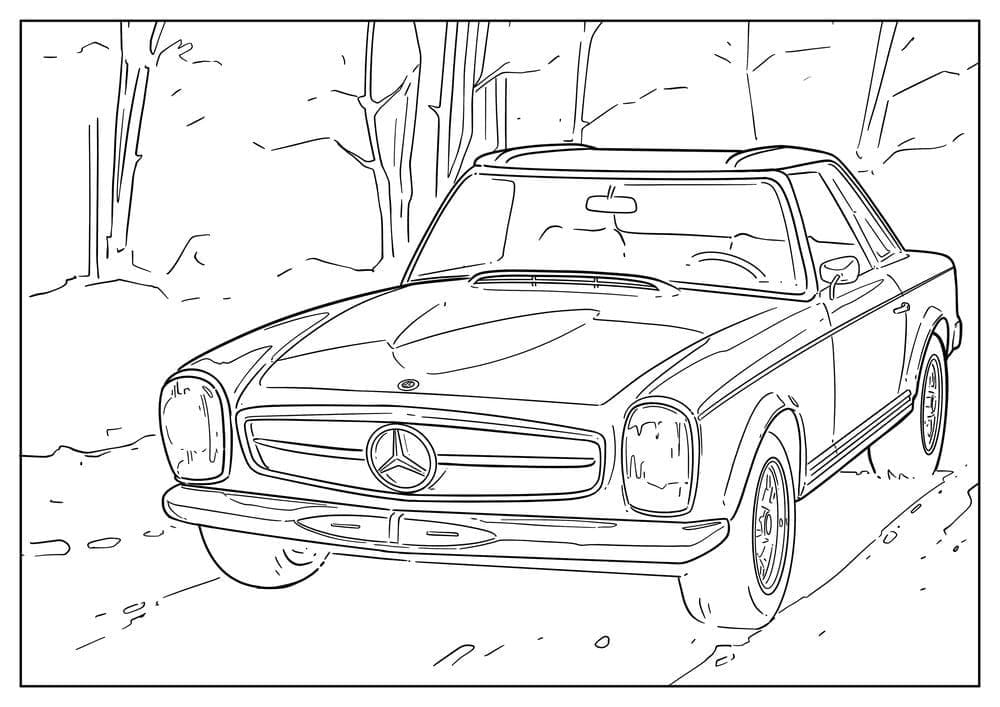 메르세데스 이미지 단순한