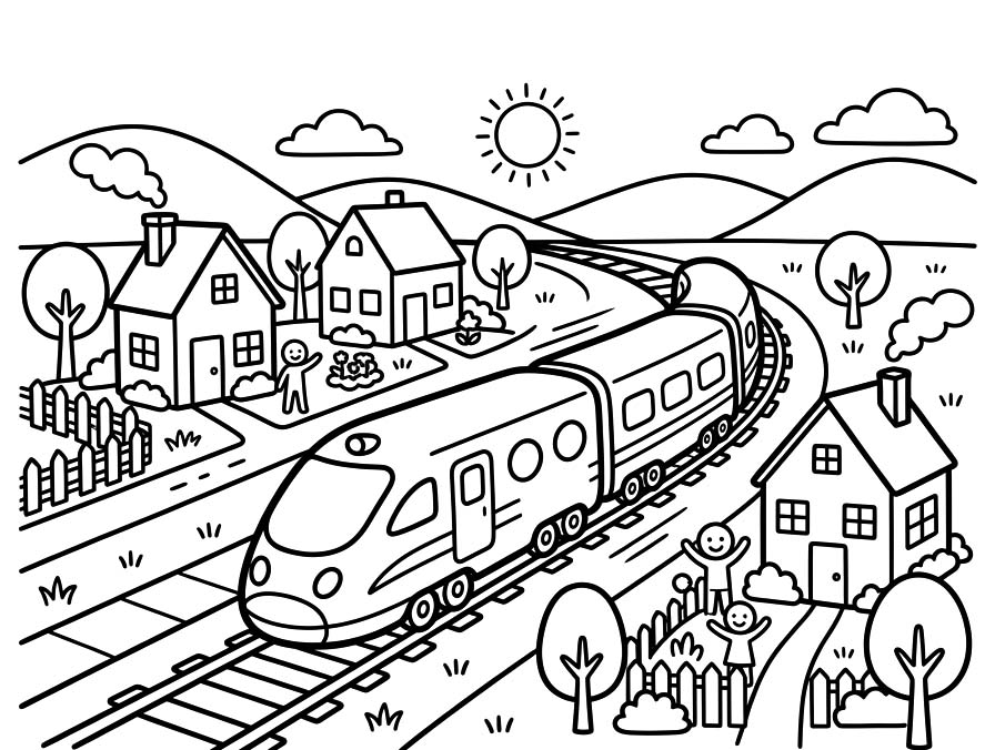 무료 그리다 고속열차