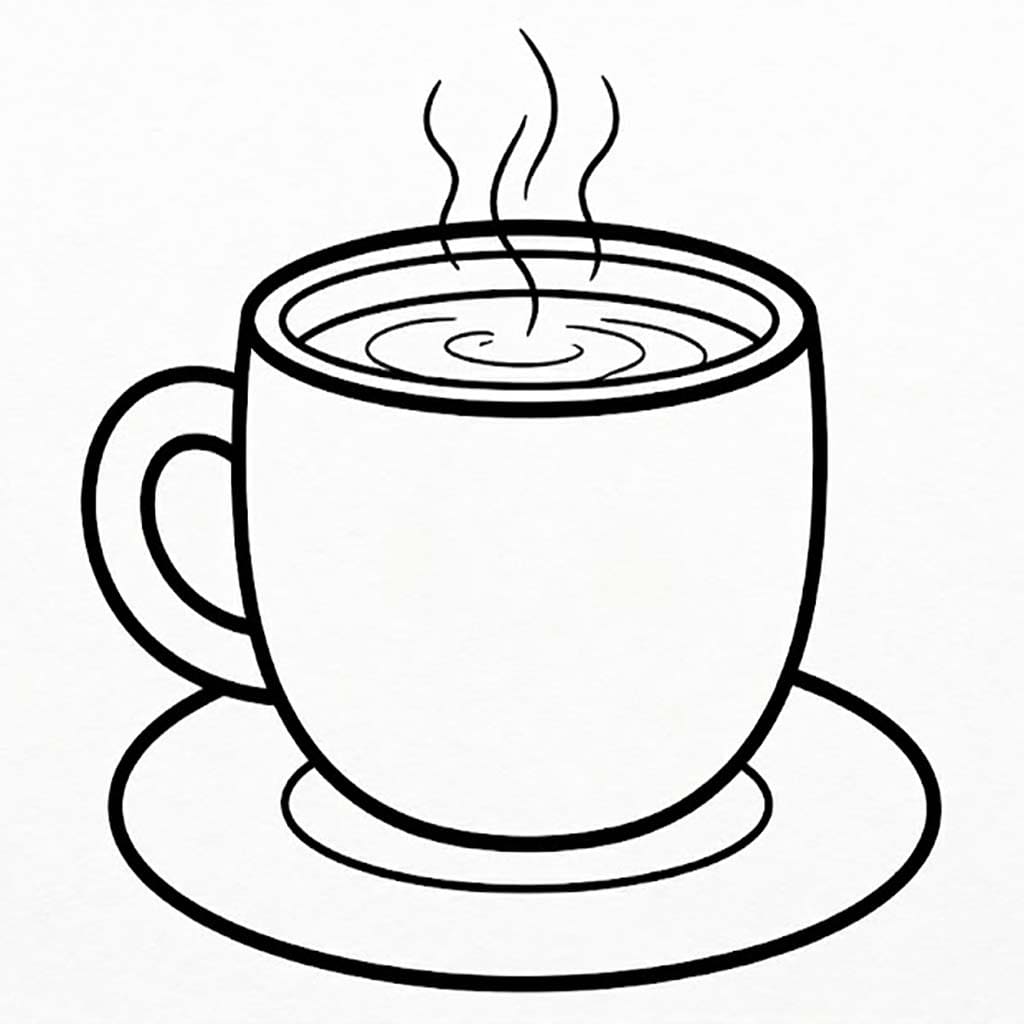 무료 커피 그리다