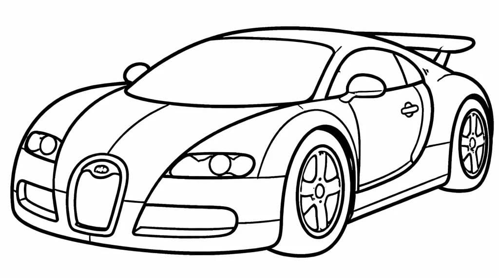 무료로 인쇄 가능 부가티