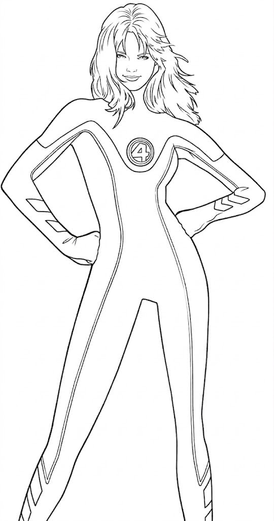 무료로 인쇄 가능 판타스틱 4