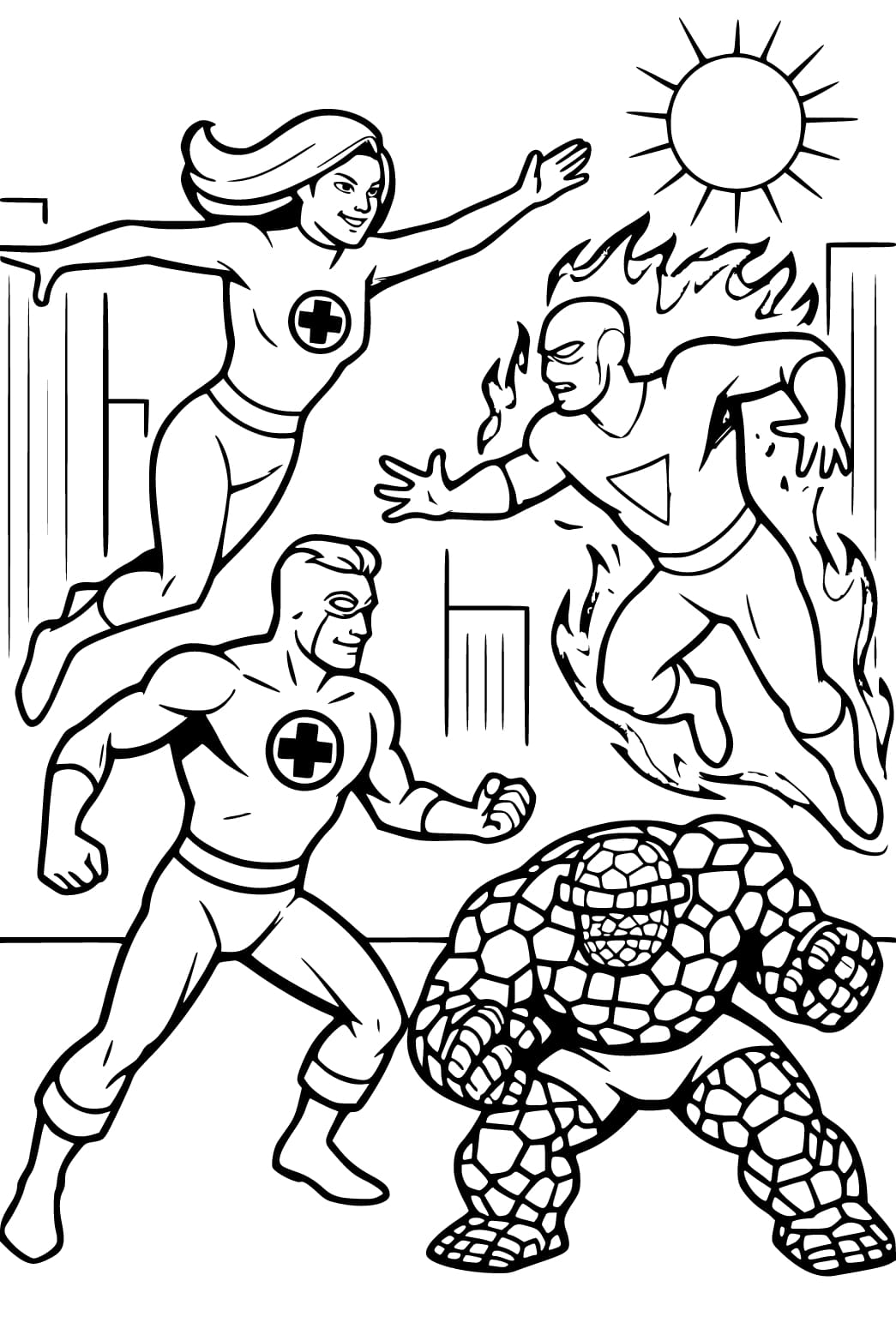 판타스틱 4 단순한