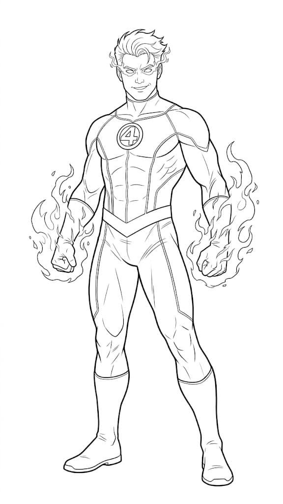 판타스틱 4 그리다