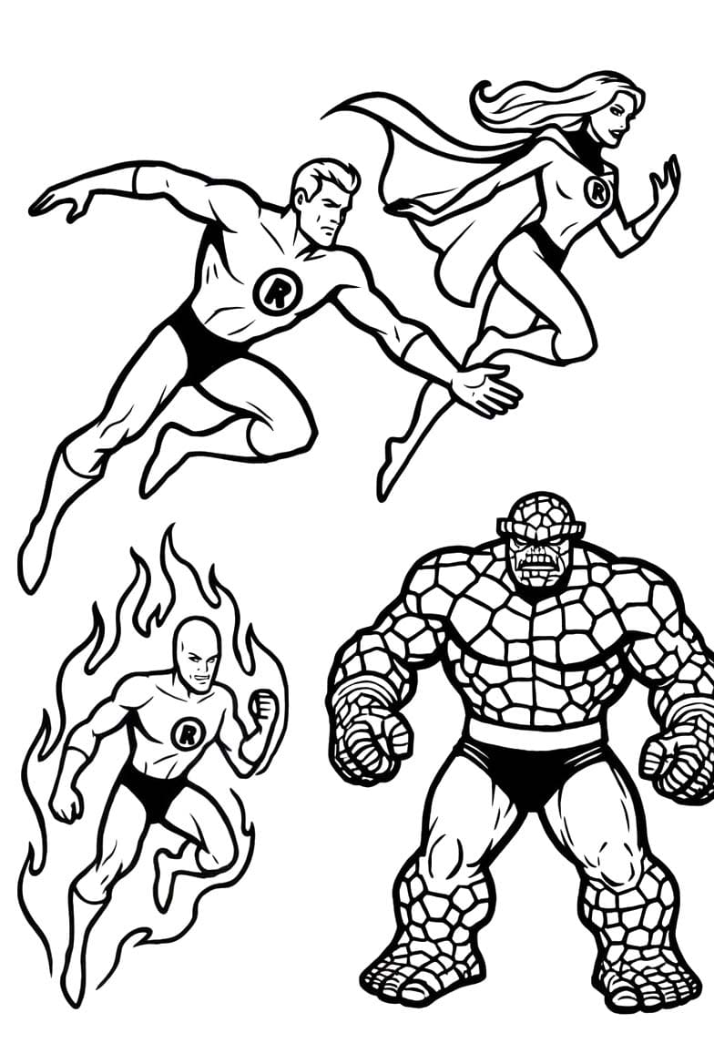 판타스틱 4 기초적인