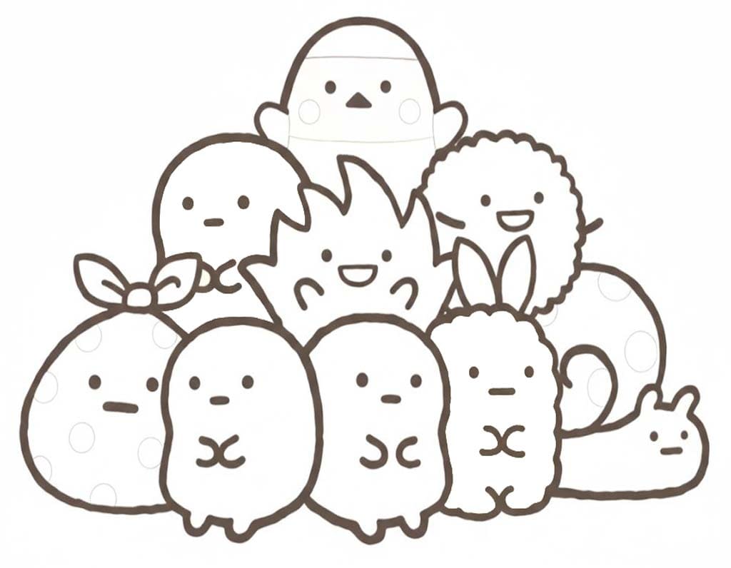 스밋코구라시 이미지 인쇄 가능