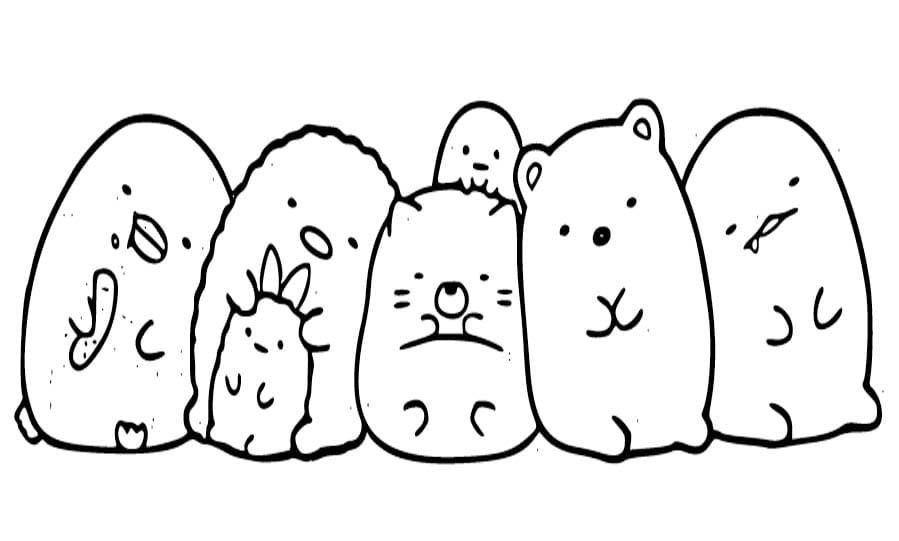 스밋코구라시 이미지 인쇄