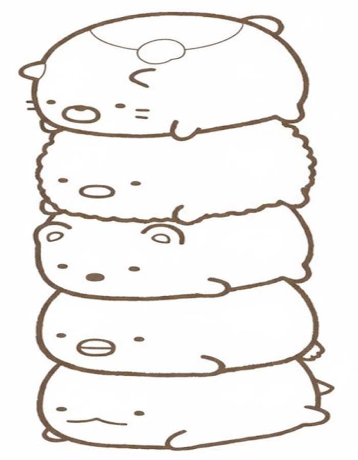 스밋코구라시 인쇄