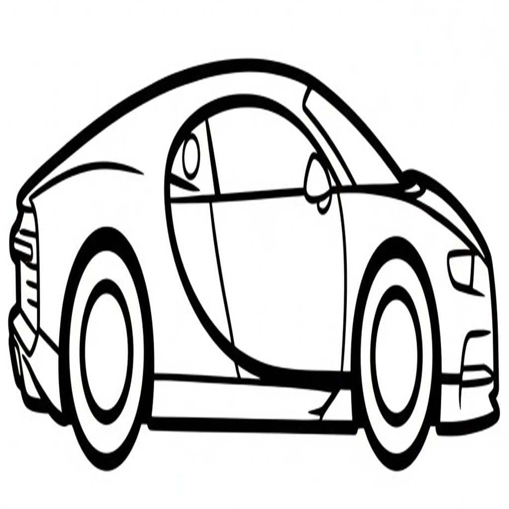 쉬운 부가티 그리다