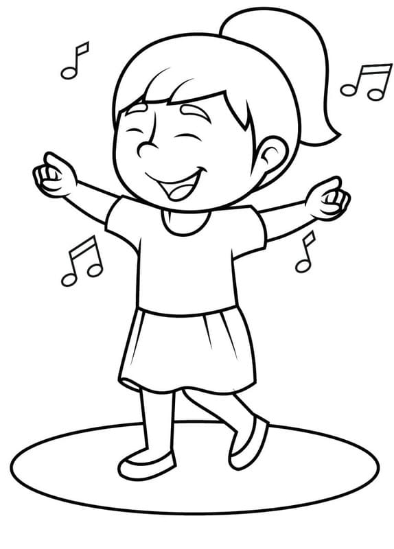 쉬운 댄스 그리다