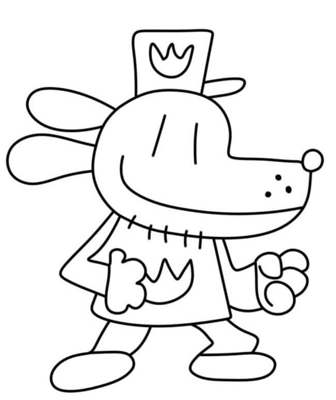 쉬운 그리다 도그맨