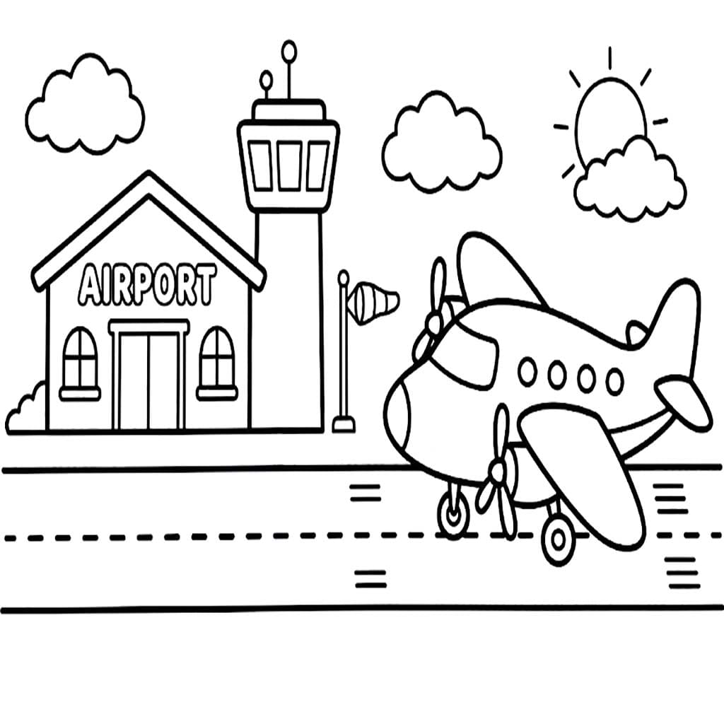 그림 공항 인쇄