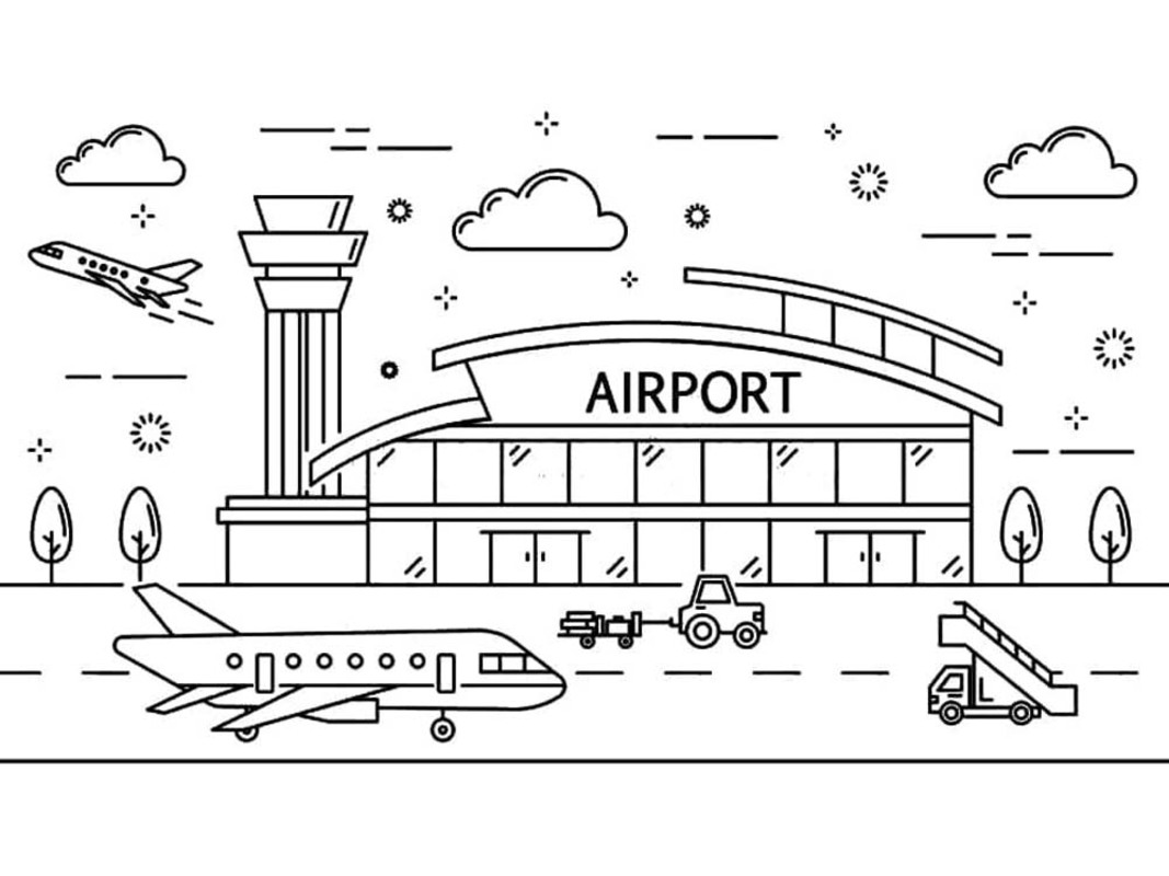 공항 그림