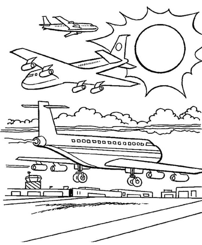 공항 이미지 인쇄