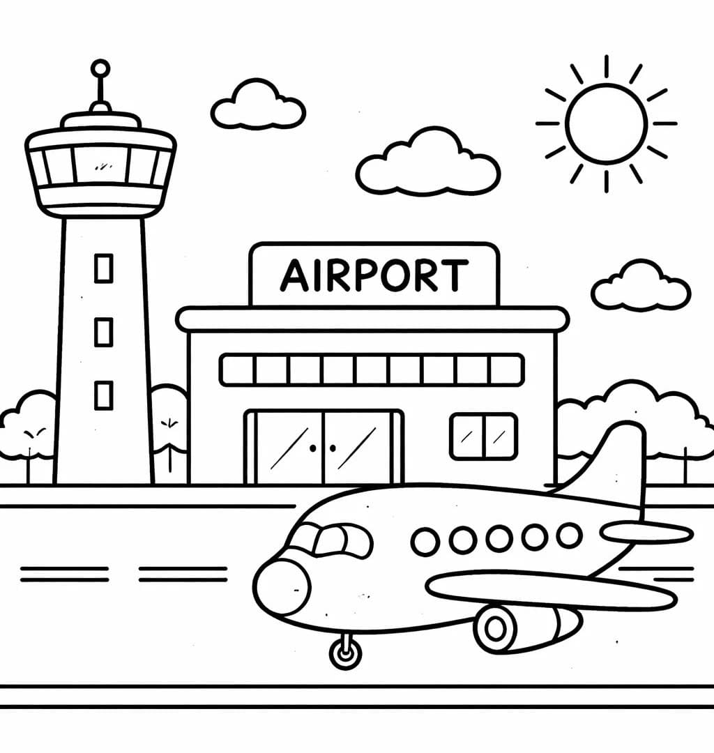 공항 인쇄 가능