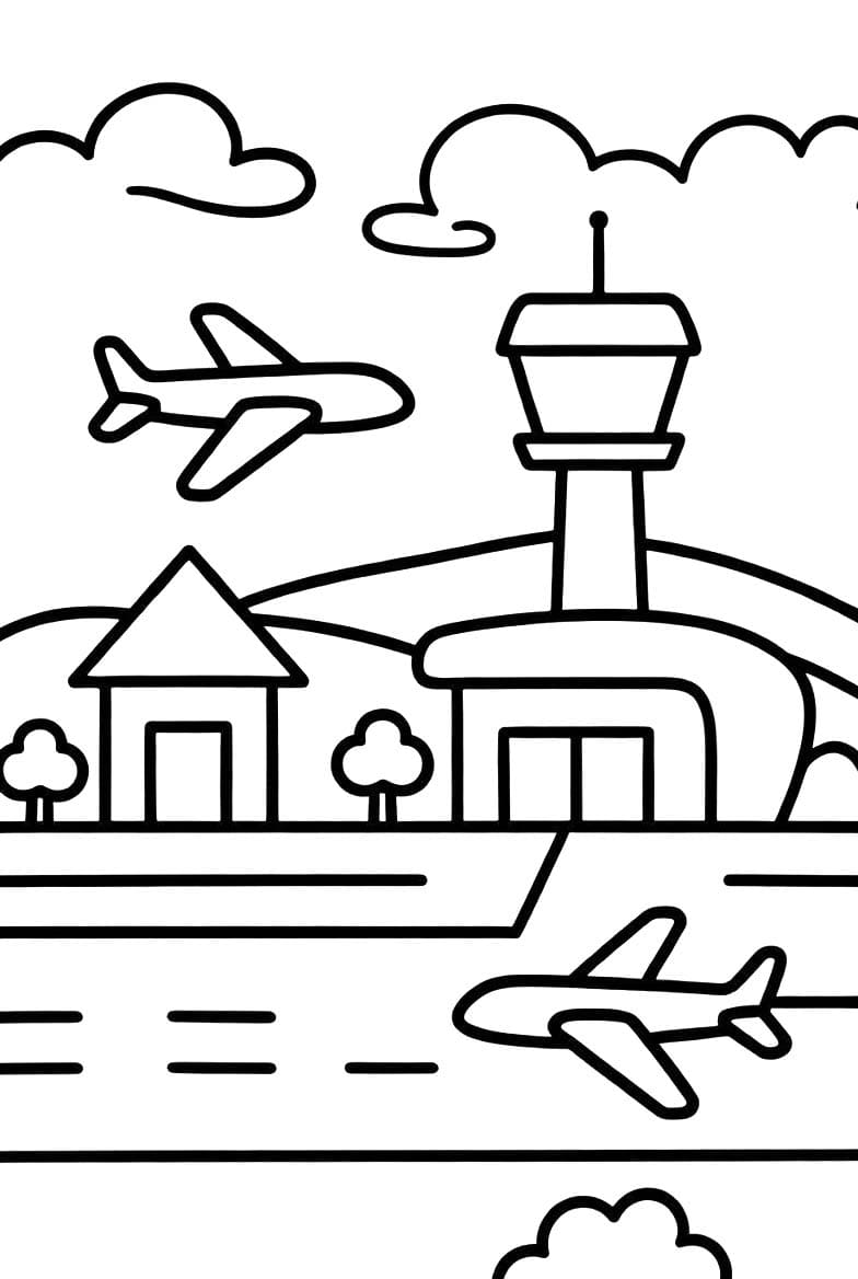 공항 무료로 인쇄 가능