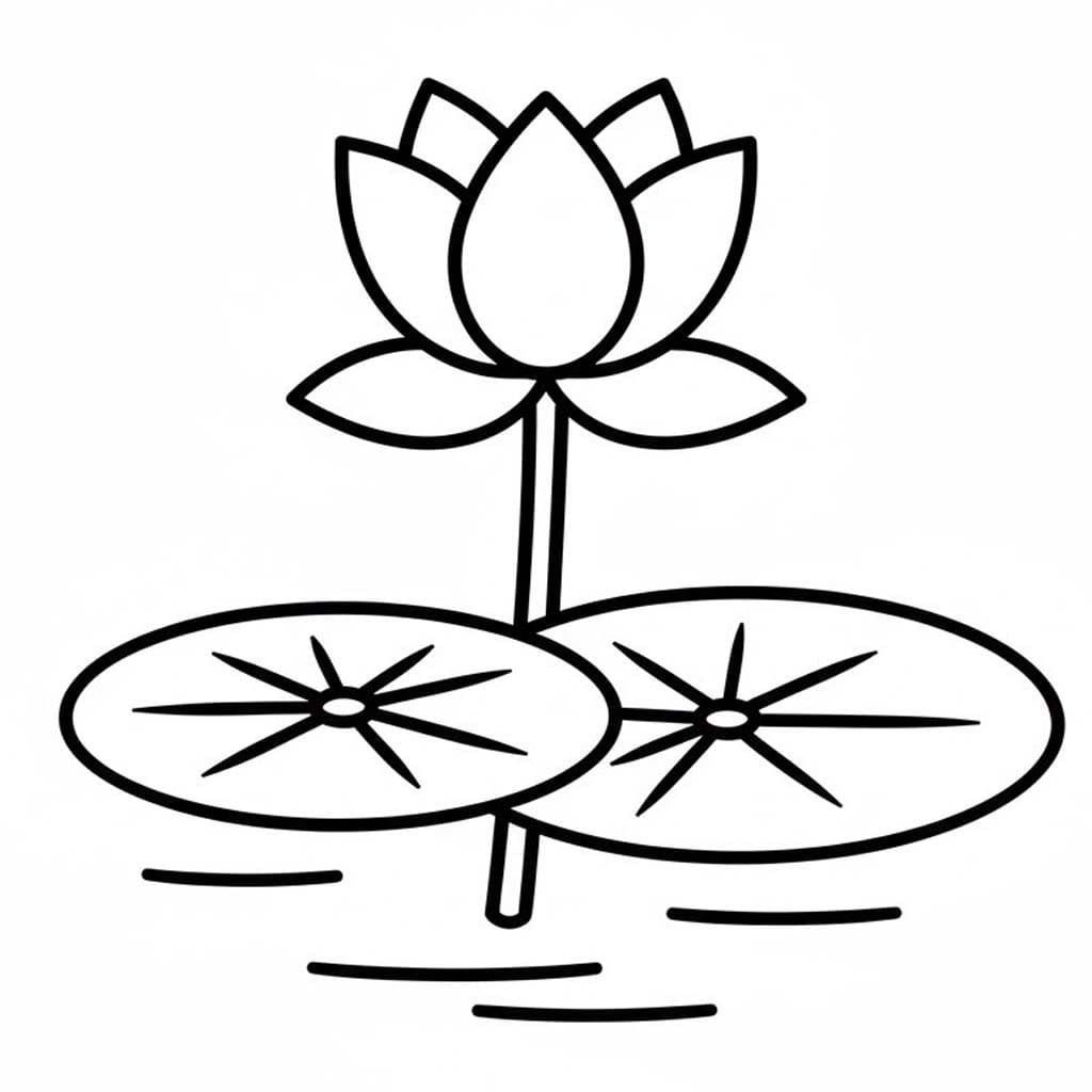 무료로 인쇄 가능 그리다 로터스