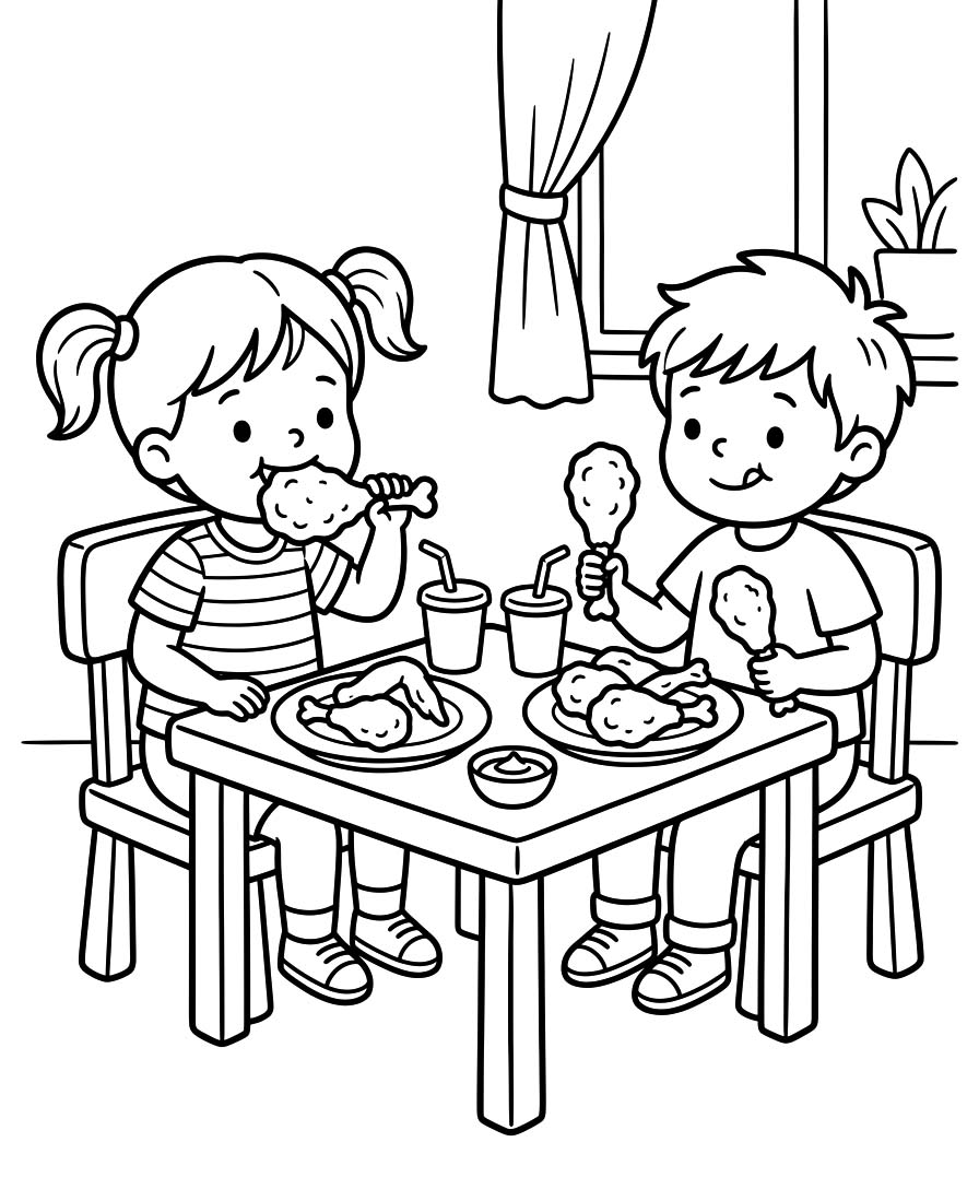 닭튀김 무료