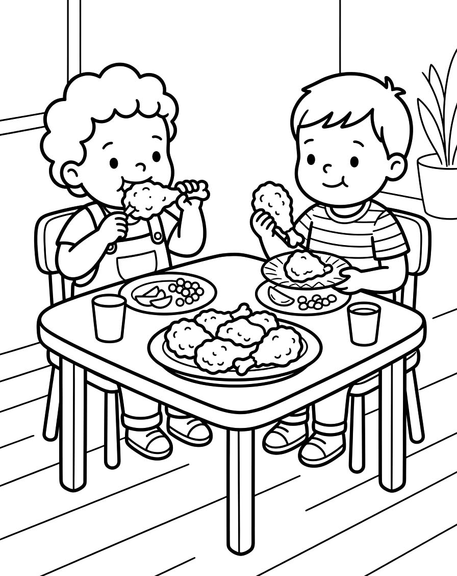 닭튀김 무료로
