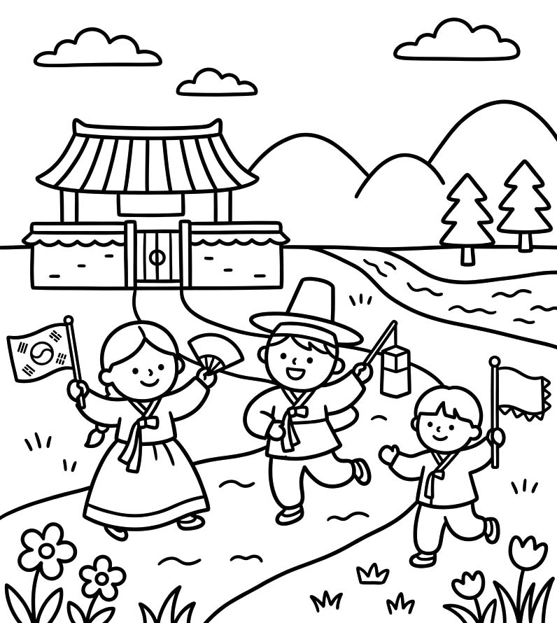 강릉 단오제 그림
