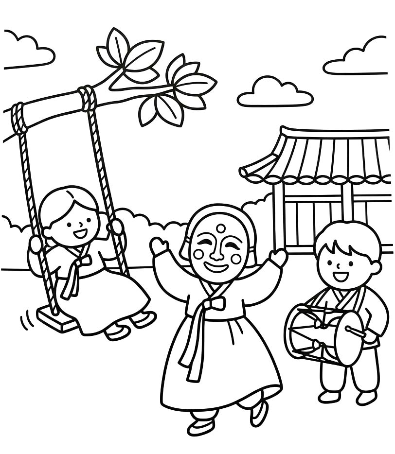 그림 강릉 단오제