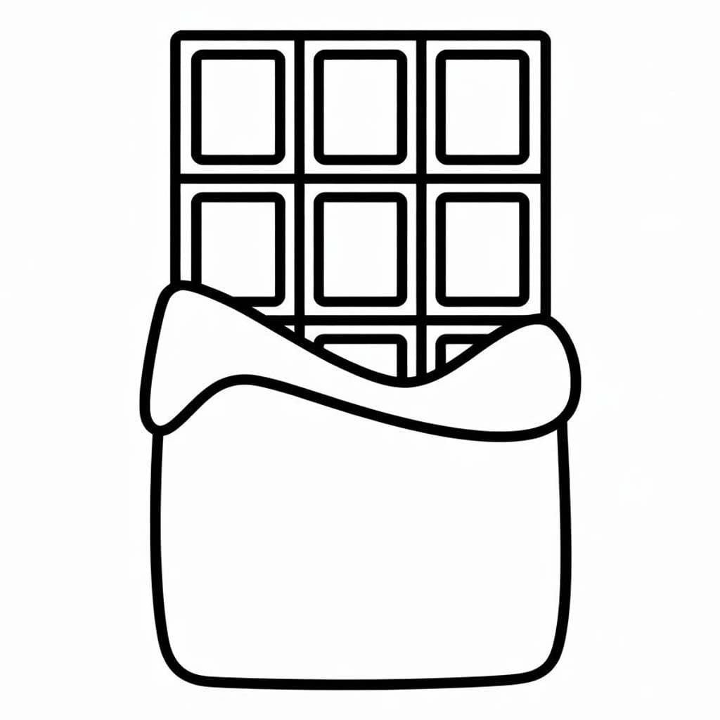 기초적인 그리다 초콜릿