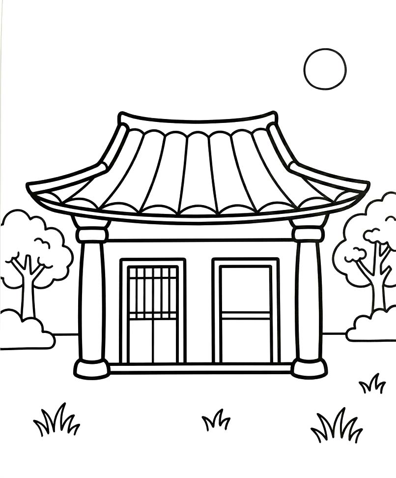 궁궐 그리다
