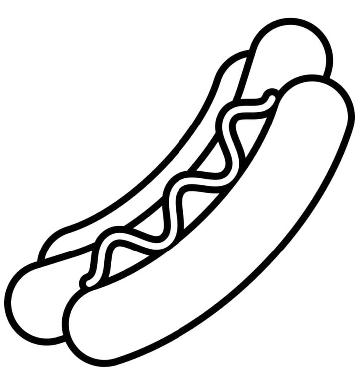 핫도그 단순한