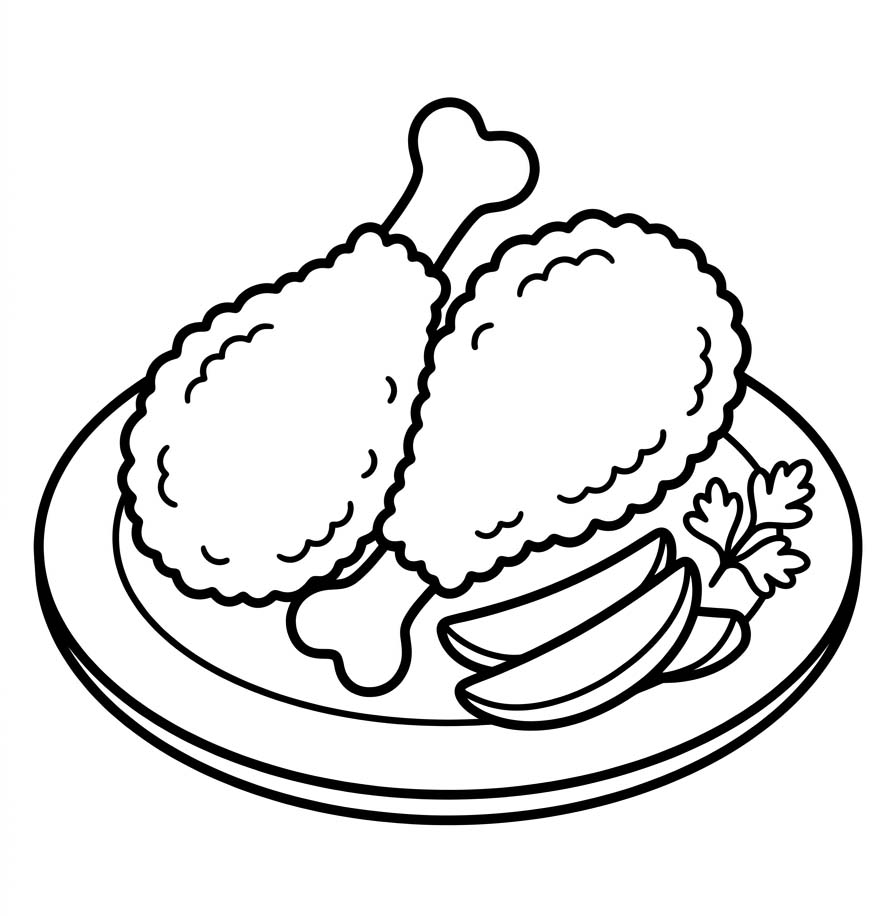 이미지 닭튀김