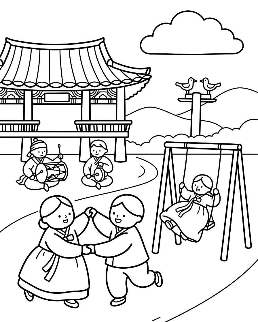 무료로 그리다 강릉 단오제