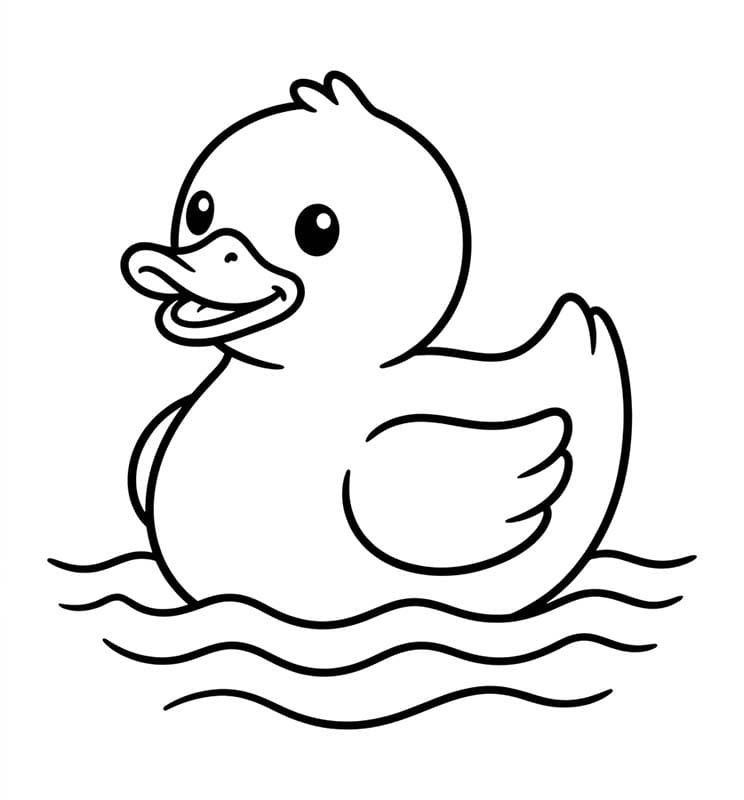베이식 고무 오리