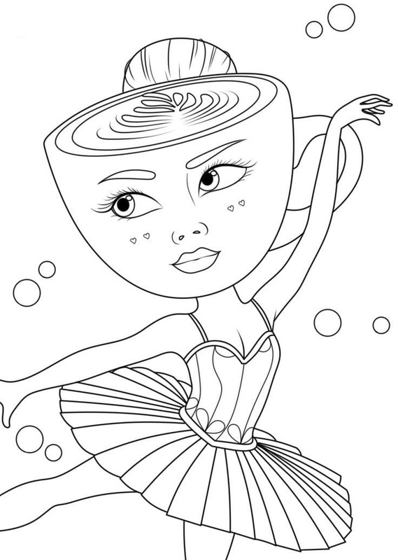 단순한 발레리나 카푸치나