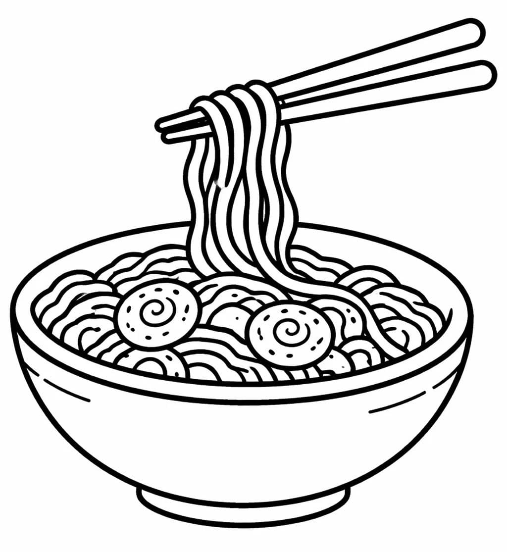 그림 라면 인쇄