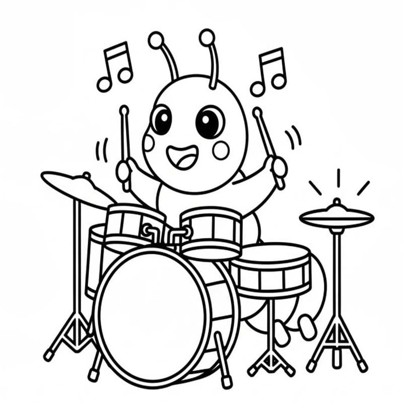 애벌레 인쇄