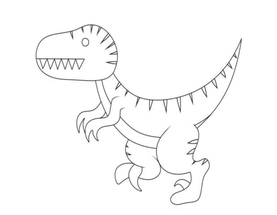 그림 벨로시랩터 인쇄 가능