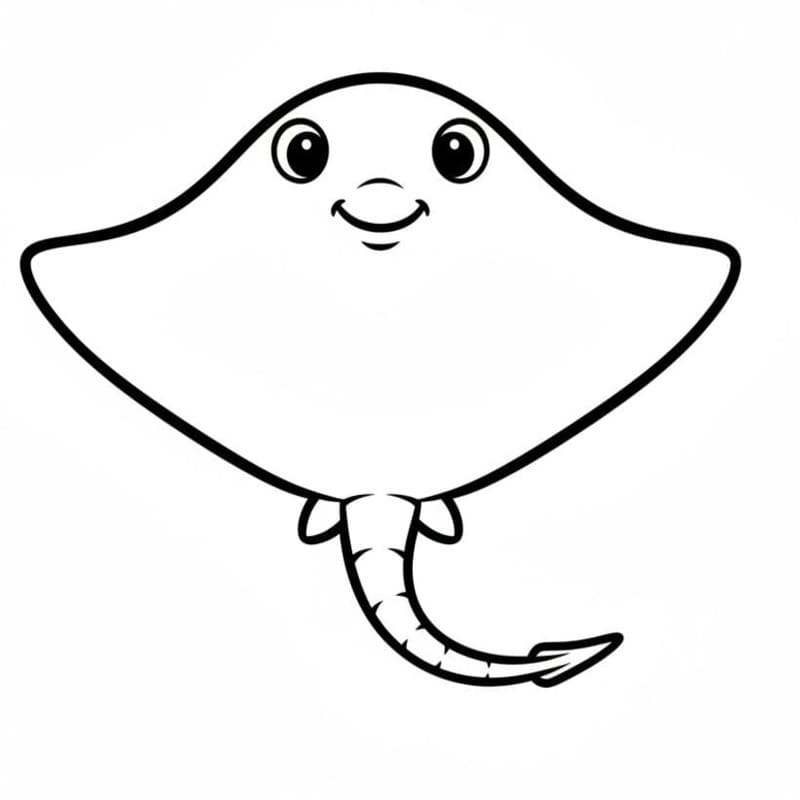단순한 그리다 가오리