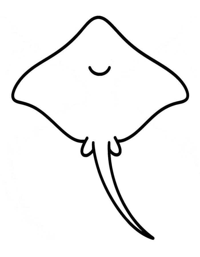 가오리 그림