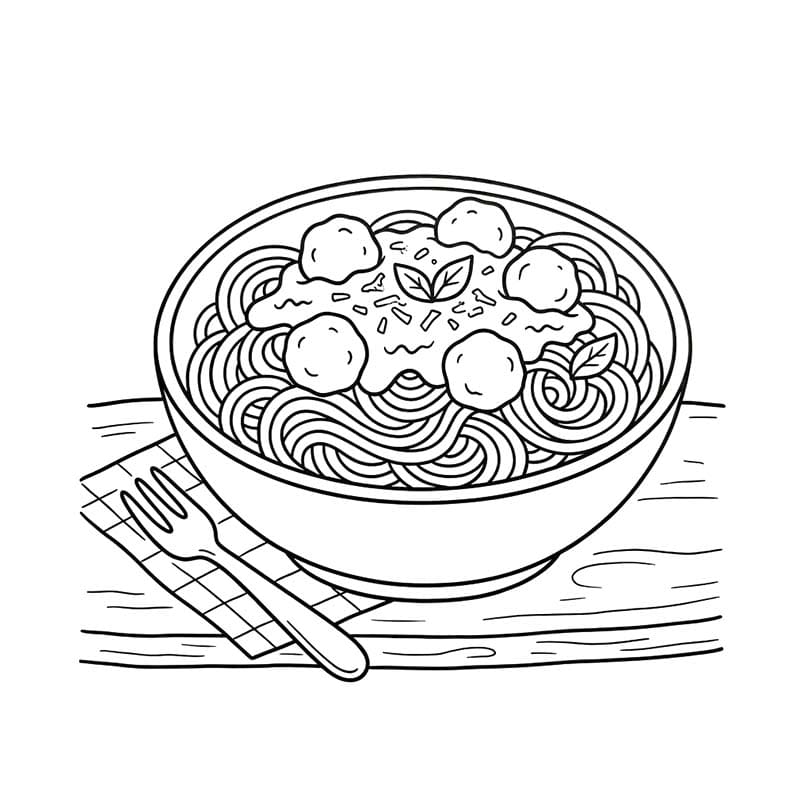 기초적인 그리다 스파게티
