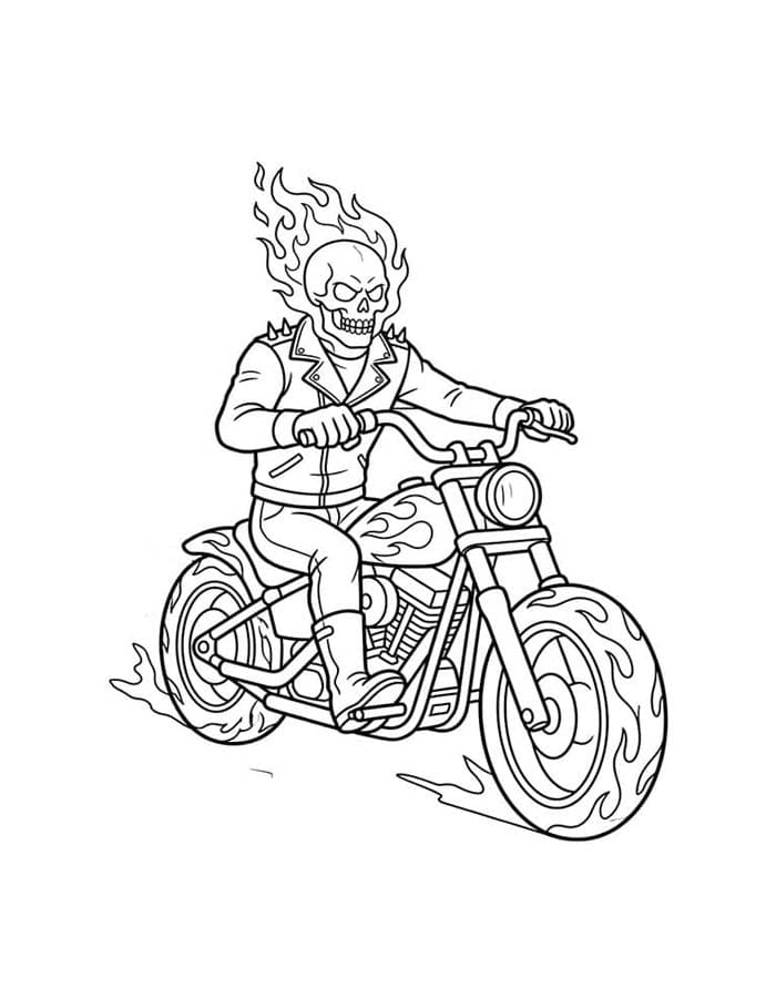 고스트 라이더 그림