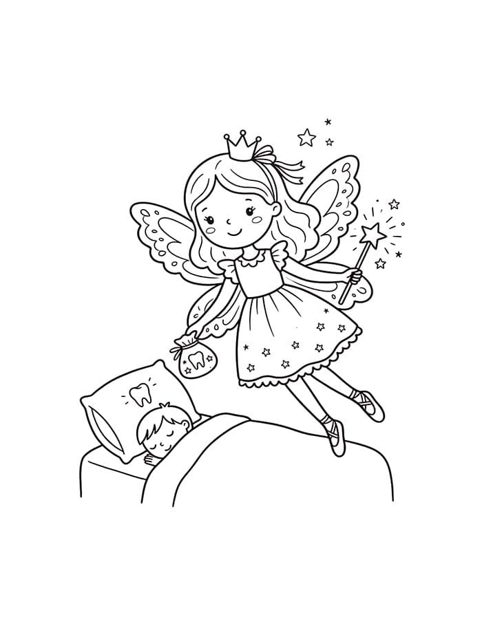 인쇄 가능 이빨 요정