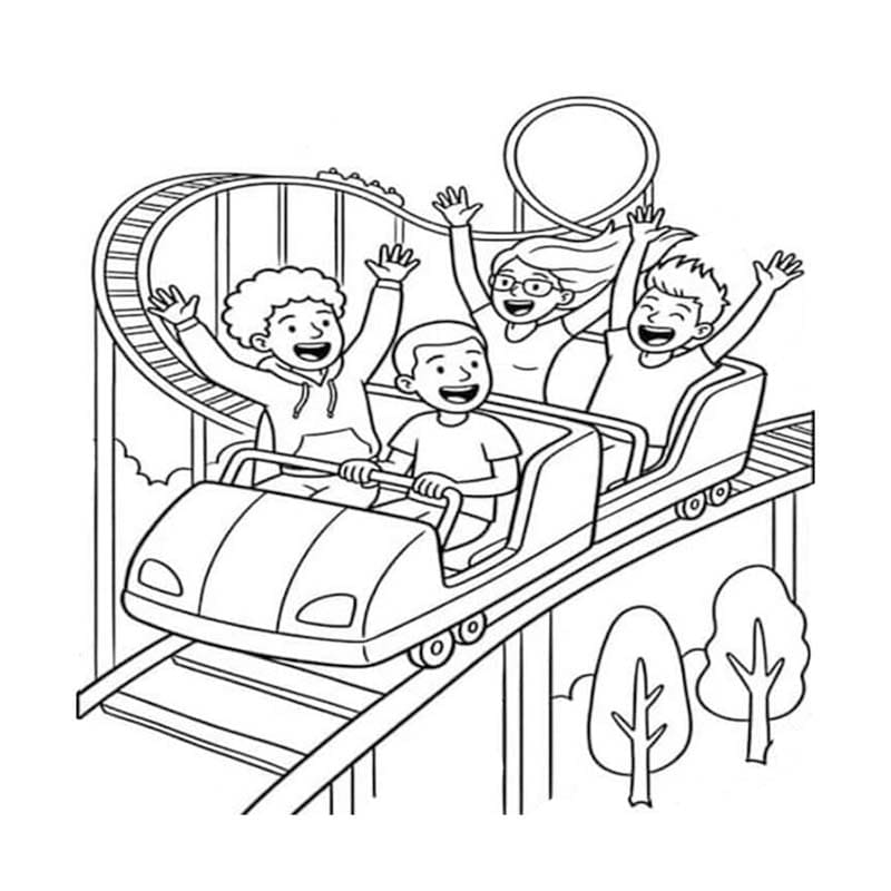 롤러코스터 그림